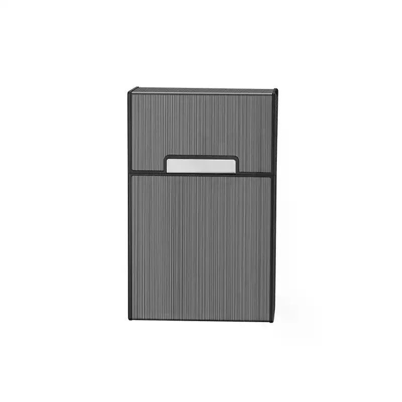 Eelhoe Metal Cigarette Case – 20-Pack Crush-Proof Stainless Steel Cigarette Case Nixie
