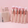 12-Piece Makeup Brush Set with Gift Box | Beginner & Travel Makeup Brush Set Nixie Default Title