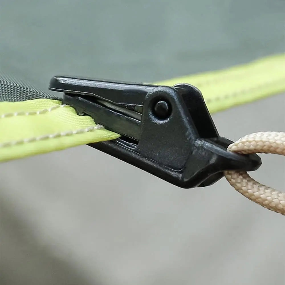 Tent Tarpaulin Clips Anti-Wind Camping Clamps 10/20 Pack Tent Tarpaulin Clips Nixie