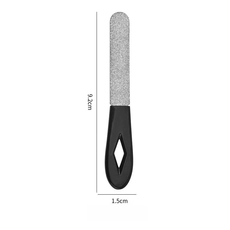Double-Sided Stainless Steel Nail File & Manicure Buffer Nail File Nixie
