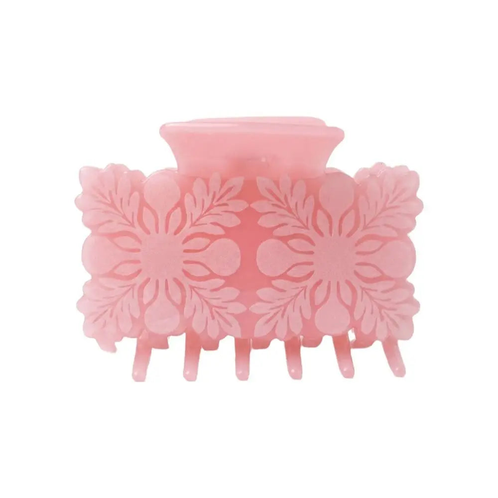 Tropical Hawaiian Floral Hair Claw Clip – Summer Style