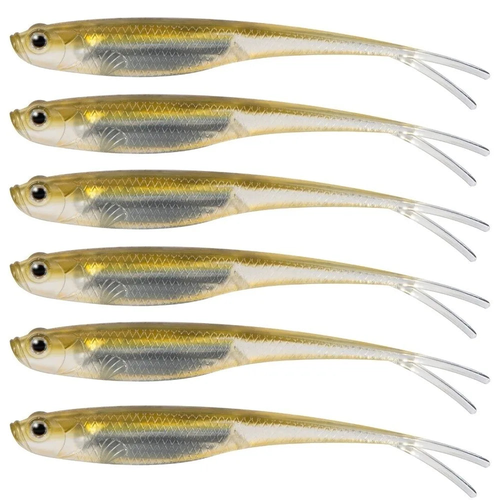 5-Pack Soft Silicone Fishing Lures 100mm – Swim Bait Set Soft Fishing Lure Nixie
