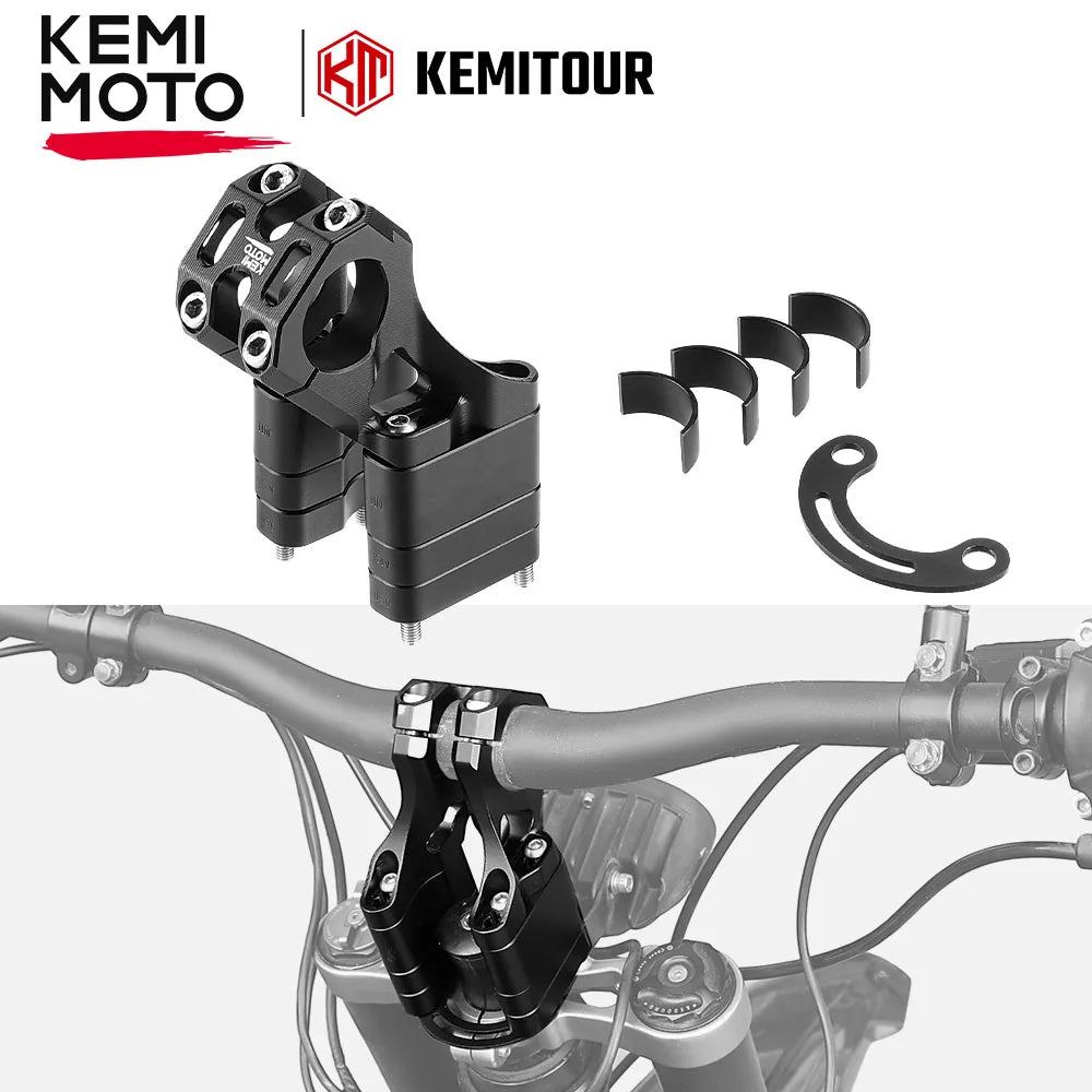 CNC Handlebar Riser Bracket for Surron Light Bee & Talaria Sting Handlebar Riser Bracket Nixie