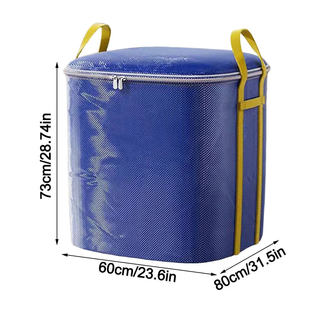 Large Waterproof Moving Storage Bag – 180L to 350L Capacity Moving Storage Bag Nixie Blue 350L-60x73x80cm