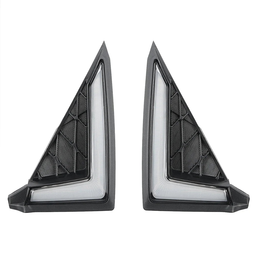 KEMIMOTO LED Fang Lights for Yamaha Wolverine X2 X4 850 1000 UTV LED Accent Lights Nixie Front lights