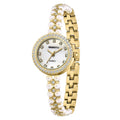 Luxury Women's Bracelet Quartz Watch – Vintage Small Dial Women's Quartz Watch Nixie Gold