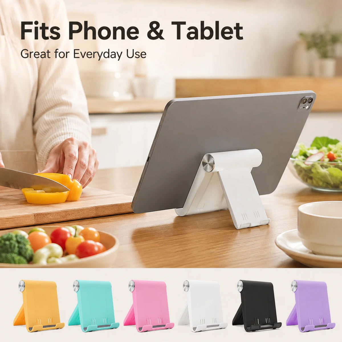 Adjustable Foldable Phone & Tablet Stand – Anti-Slip Holder Phone & Tablet Stand Nixie