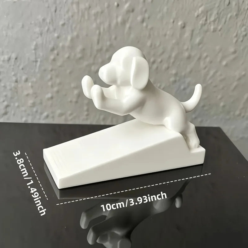 Cute Puppy Dog-Shaped Door Stopper – Non-Slip Door Wedge Door Stopper Nixie