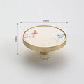 Chinese Ink Painting Zinc Alloy Cabinet Drawer Knob – Single Hole Cabinet Drawer Knob Nixie A14
