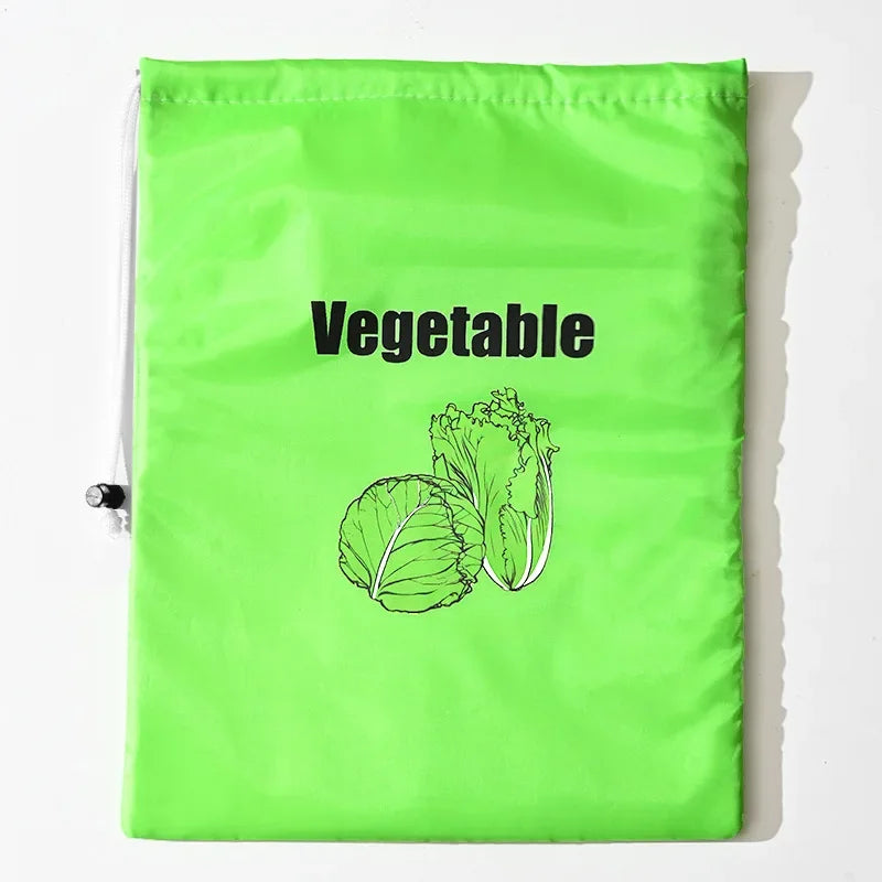 Reusable Eco-Friendly Produce Storage Bags | 1 or 3 Pack Produce Storage Bag Nixie Vegetable 1pc 35cm