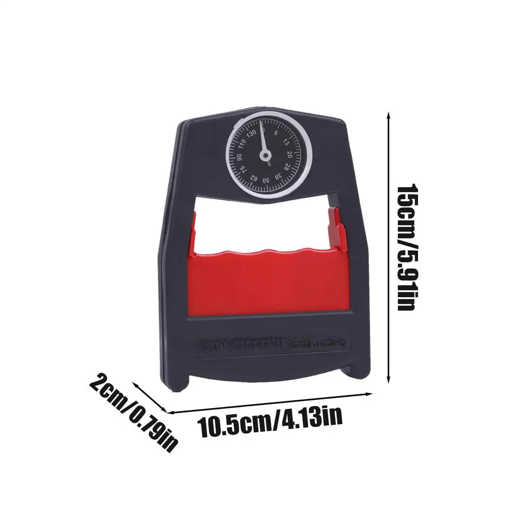 Hand Grip Strength Tester Dynamometer – Wrist & Finger Trainer Grip Strength Trainer Nixie Red