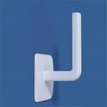 No-Drill Adhesive Wall Hook – Toilet & Paper Towel Holder Adhesive Wall Hook Nixie white