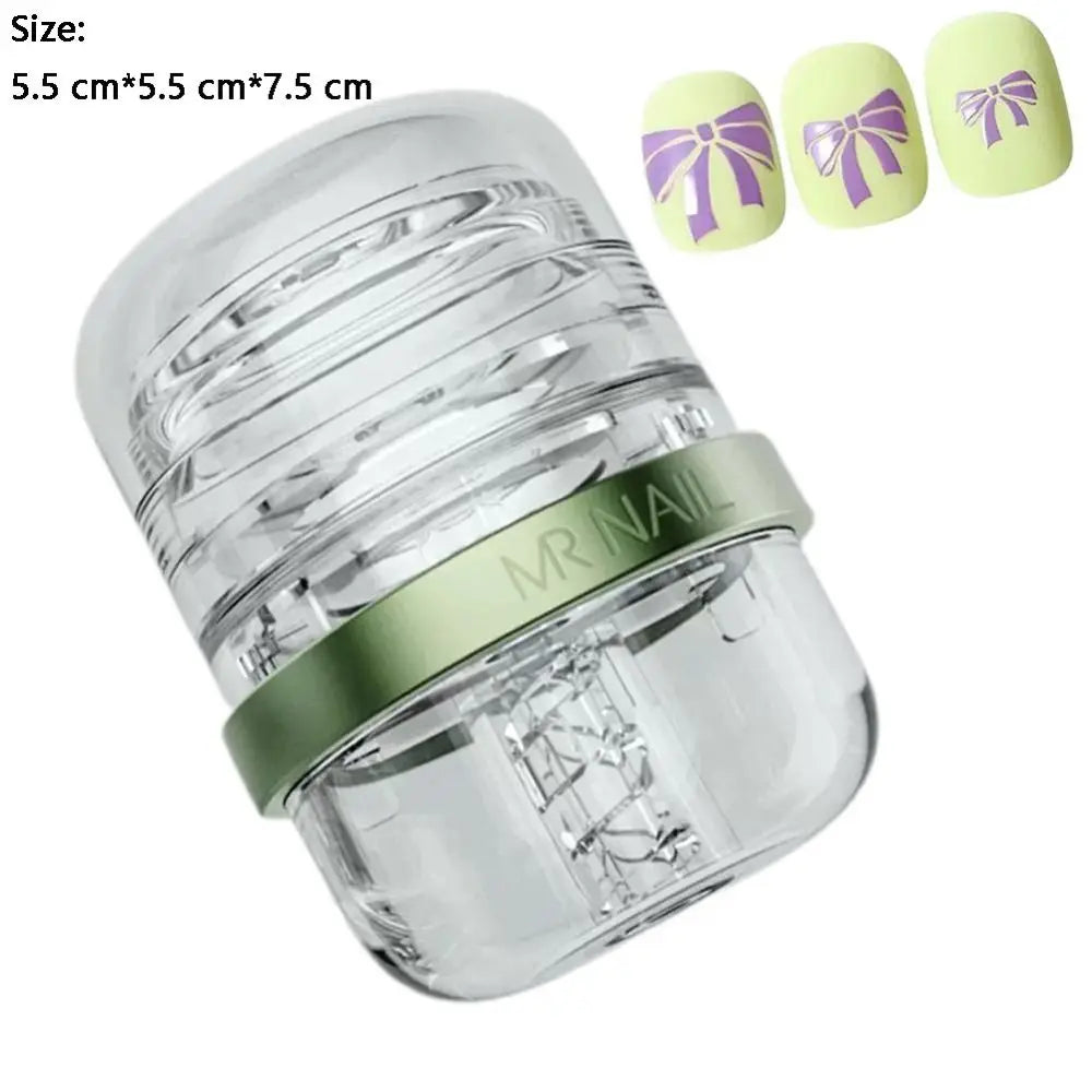 Silicone Jelly Capsule Nail Art Stamper | Telescopic Transfer Tool Nail Art Stamper Nixie