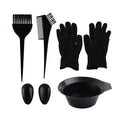 Hair Dyeing Tools Set – Brushes, Bowls, Cape & Gloves Kit Hair Coloring Kit Nixie 7-piece set