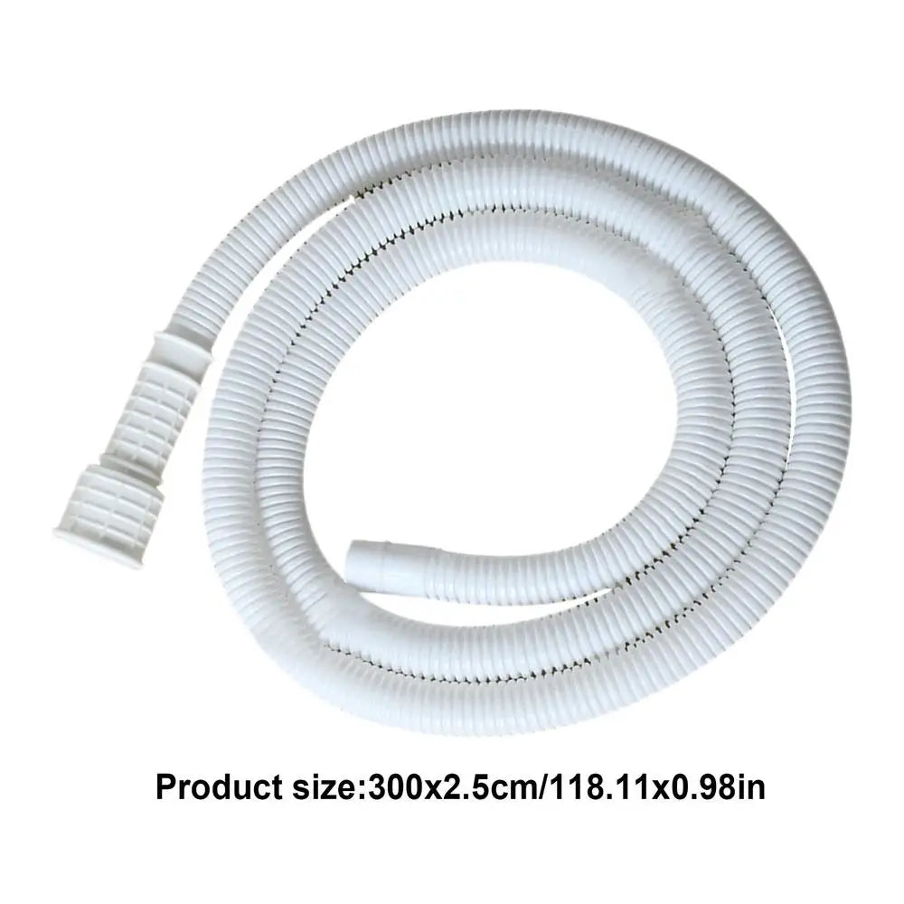 Flexible Leak-Proof AC Drain Hose Extension Pipe + Clamp Drain Hose Extension Nixie three meters