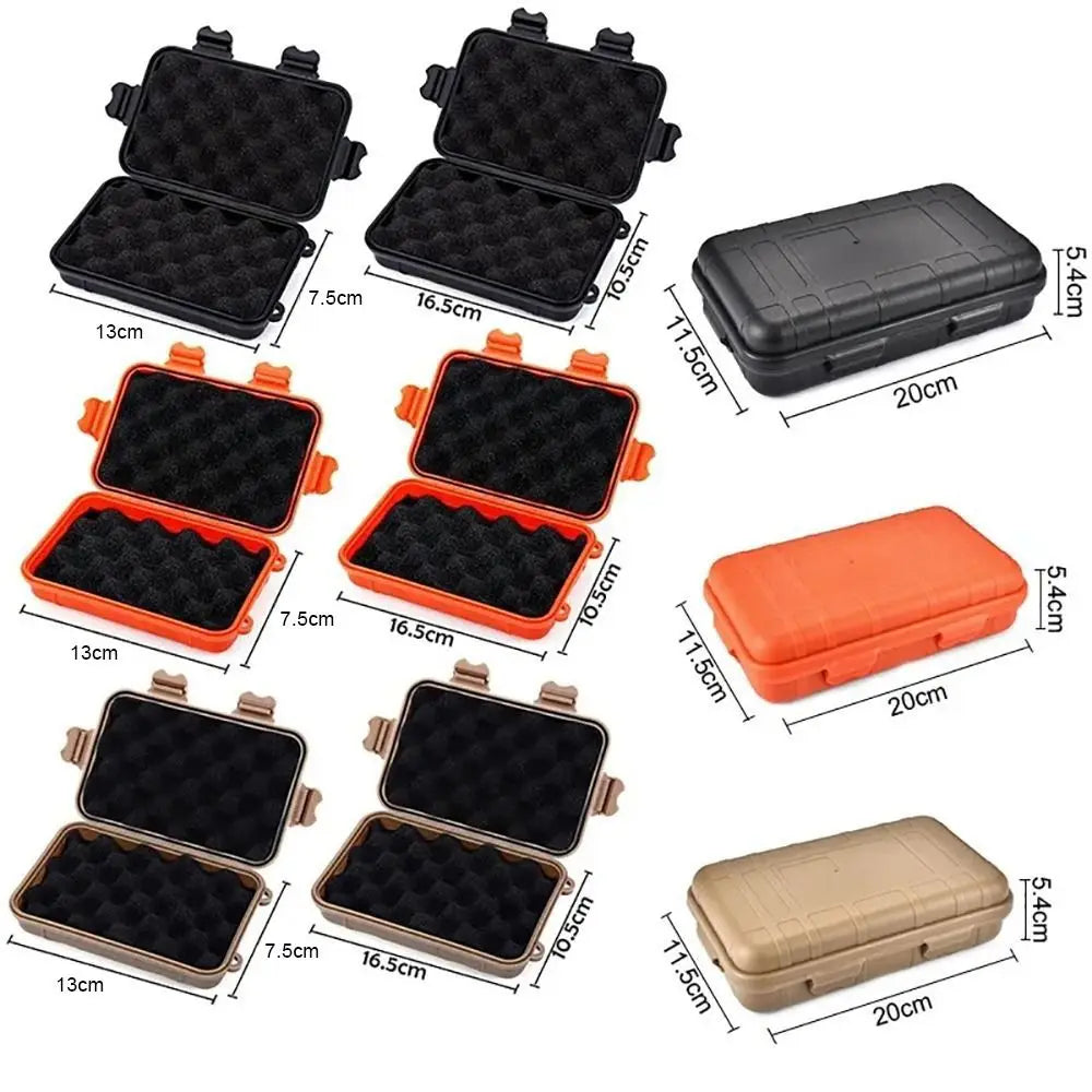 Waterproof Camping Storage Box S/M/L – Sealed Outdoor Container