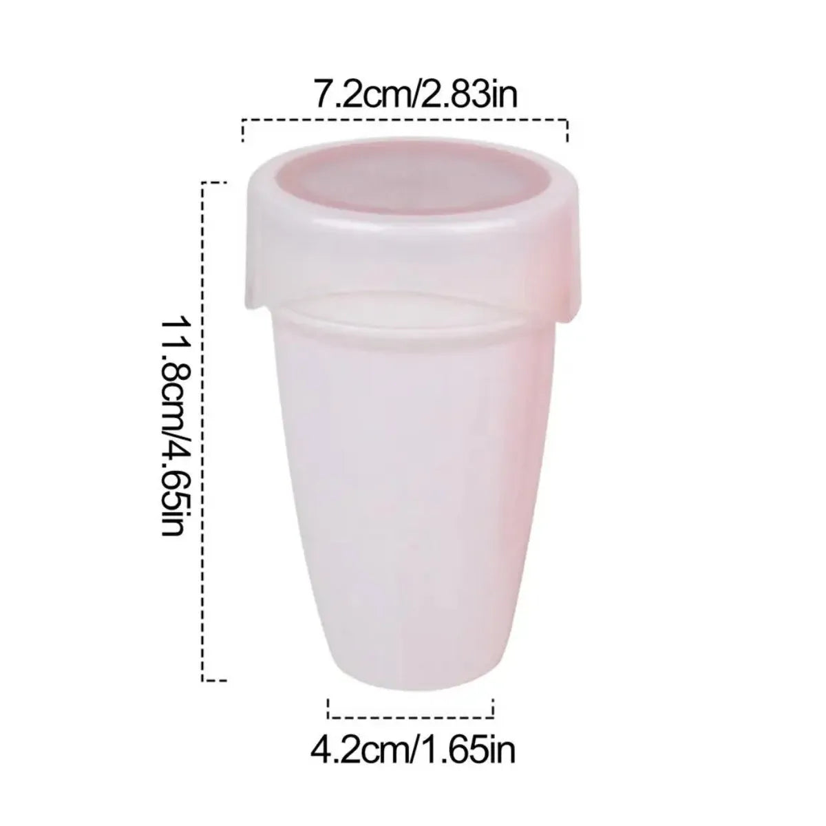 Handheld Flour Sifter with Lid – Fine Mesh Cocoa Sugar Sieve