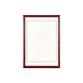 A4 PVC Certificate Frame – Diploma, Award & Photo Display Certificate Display Frame Nixie Red1
