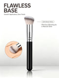 Premium Foundation Concealer & Contour Makeup Brush Set – Black Makeup Brush Set Nixie black