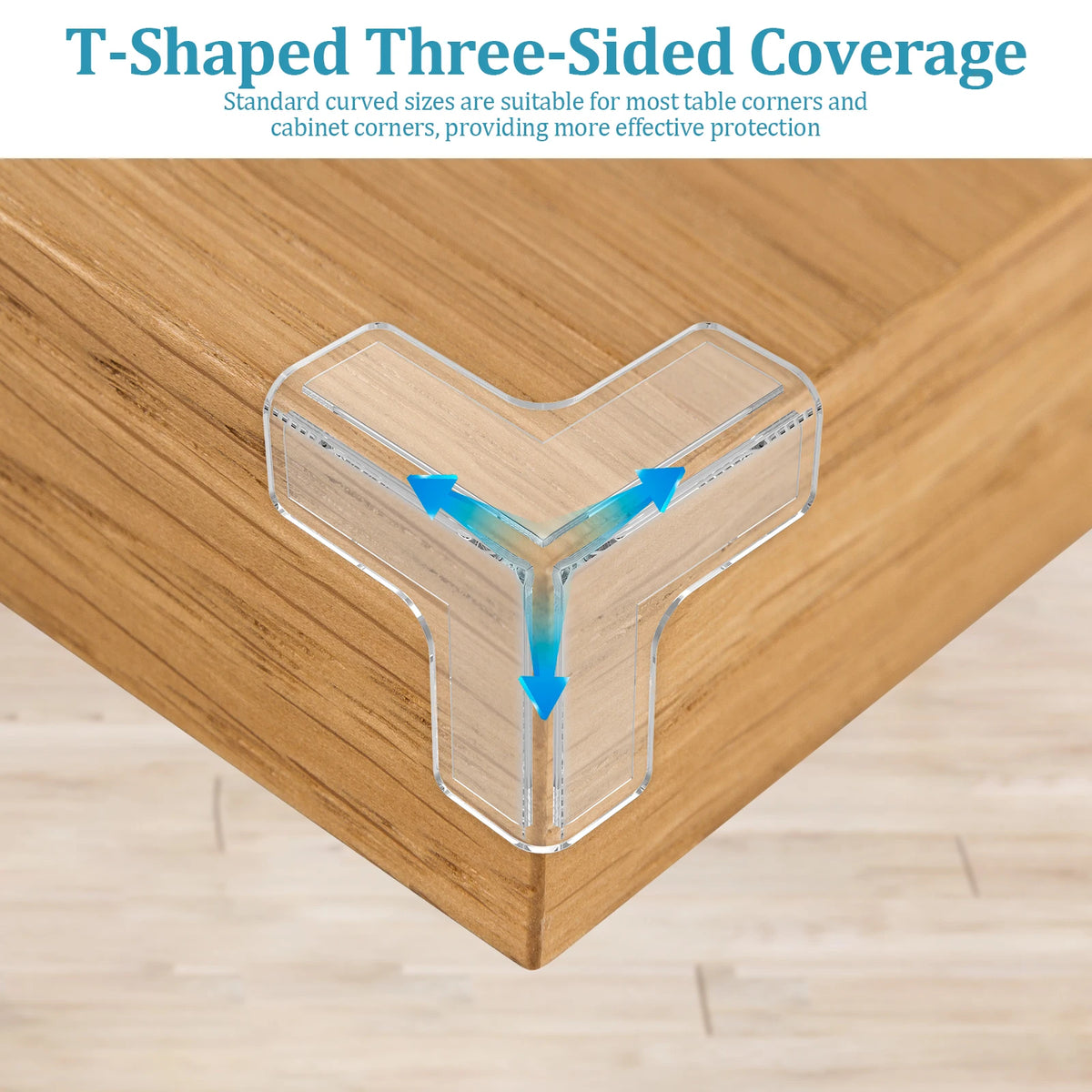 Baby Corner Guards – Transparent PVC Edge Protectors 24/48/100 Pcs Baby Corner Guards Nixie