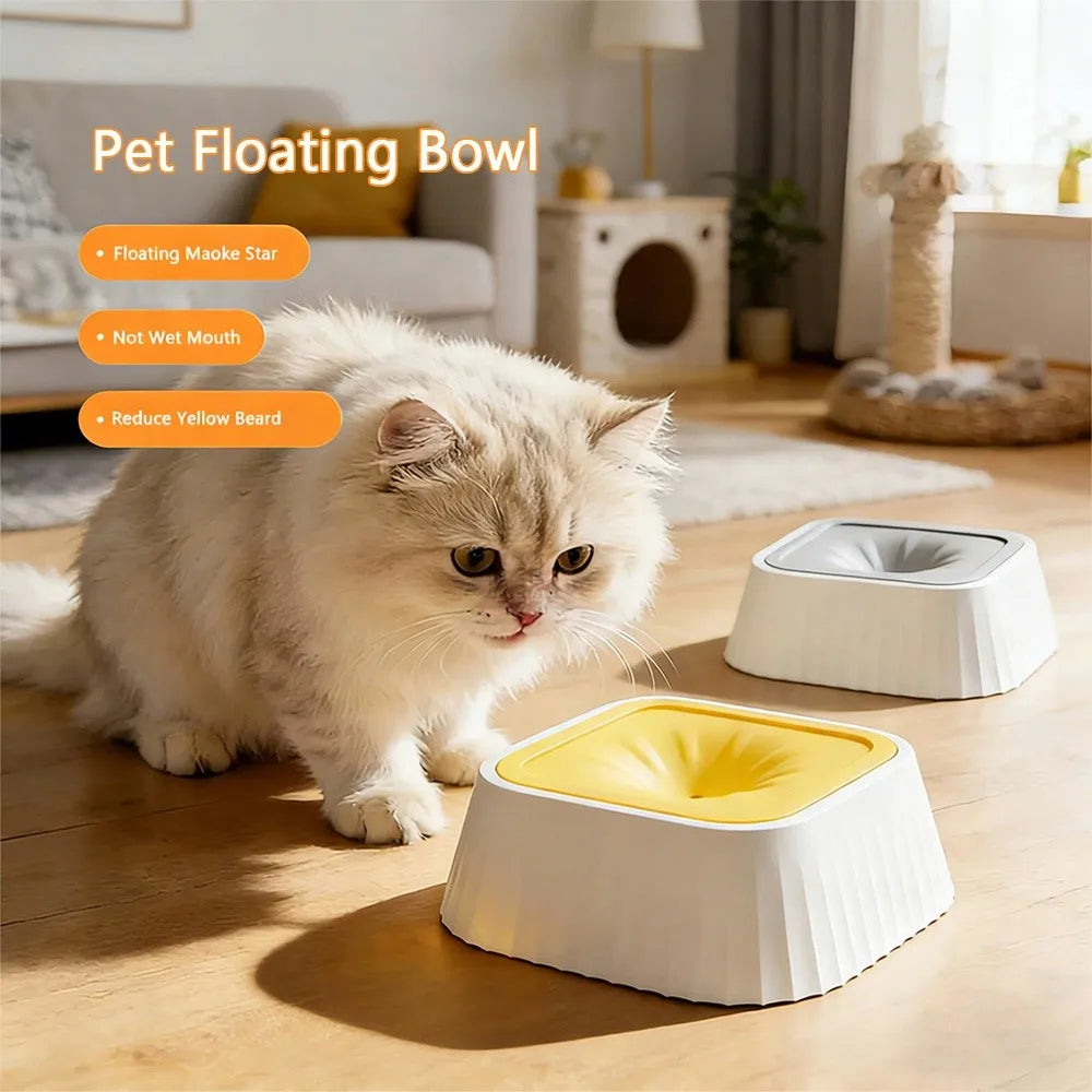 Anti-Spill Slow Drinking Pet Water Fountain Bowl 1000ml Pet Water Fountain Nixie