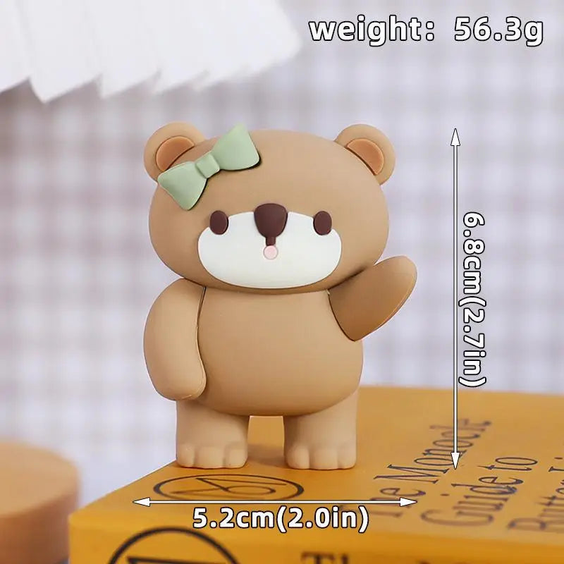 Hot Air Balloon Bear Cake Topper – Gender Reveal & Birthday
