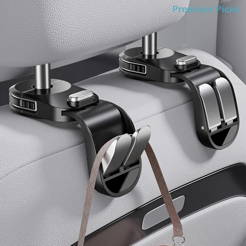Foldable Car Headrest Hook – Seat Back Storage Organizer Car Seat Hook Nixie