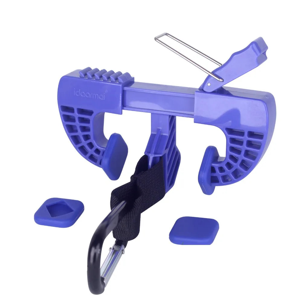 Portable Shoe Clip Hands-Free Backpack Sneaker Holder Shoe Carrier Clip Nixie Blue
