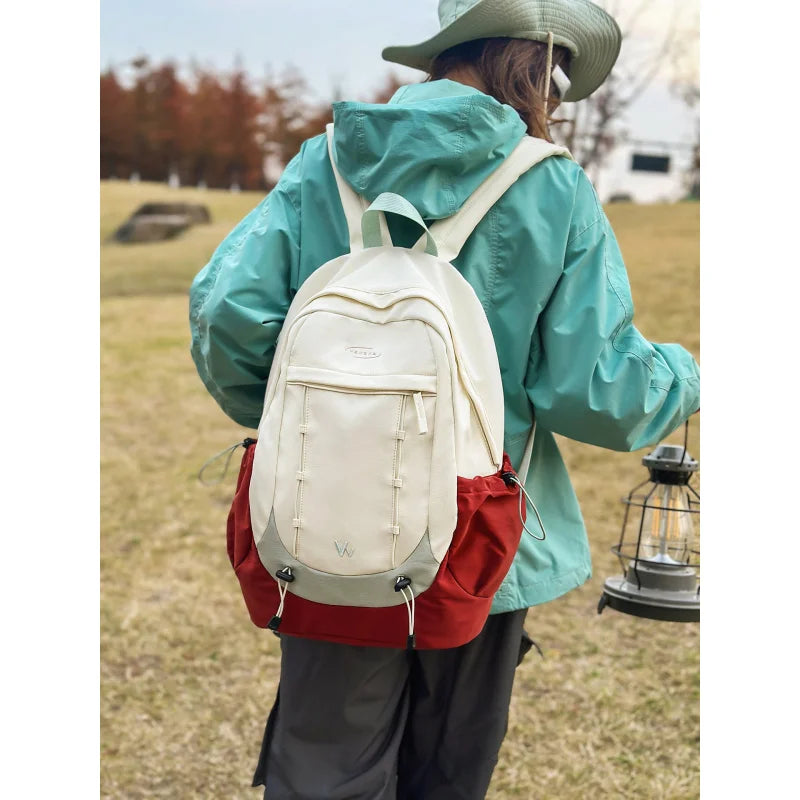 Nixie Large-Capacity Color-Block Hiking Backpack | Lightweight Hiking Backpack Nixie