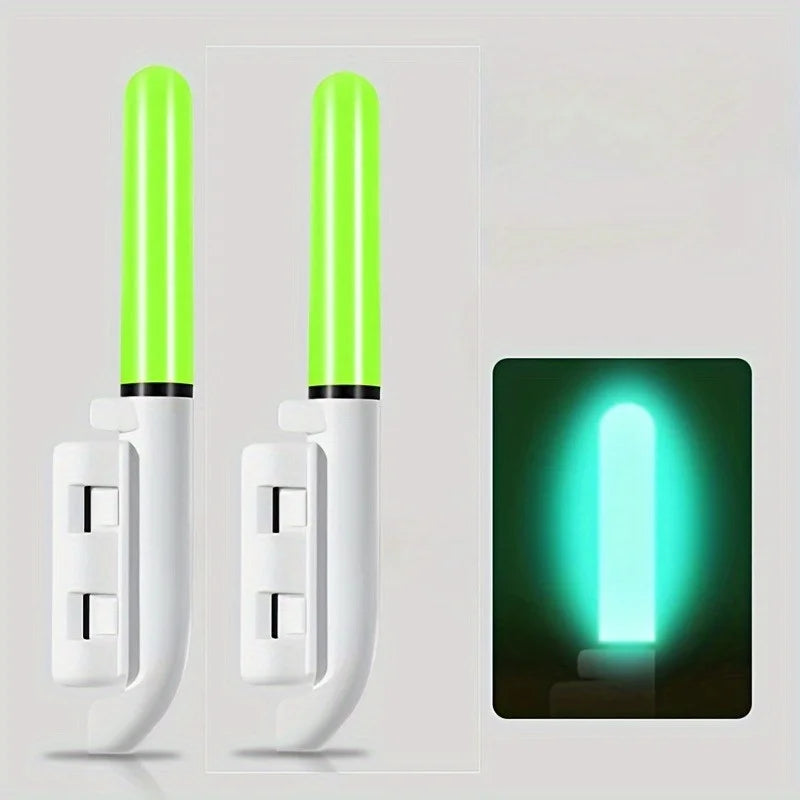 2PCS Electronic Luminous Fishing Float – Color-Changing Bite Alert Electronic Fishing Float Nixie