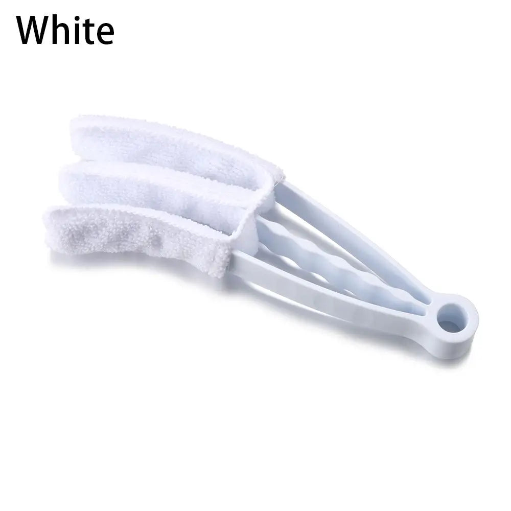 Microfiber Venetian Blind Cleaner Brush – 3-Arm Duster Clip