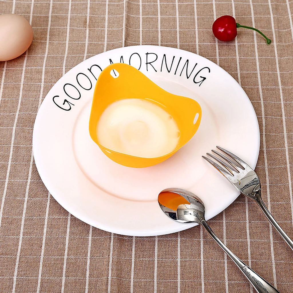 Silicone Egg Poacher Cups – Microwave, Air Fryer & Stovetop Egg Poacher Cups Nixie