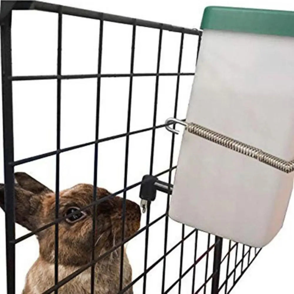 Automatic Rabbit Water Bottle Cage Drinker – 500ml & 1L