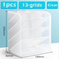 Diagonal Pen Holder Large Capacity Desktop Organizer Multi-Size