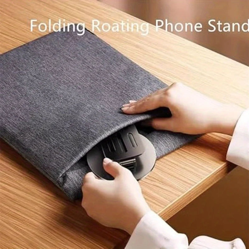 360° Rotating Aluminum Phone Stand – Foldable Universal Holder Phone Stand Nixie