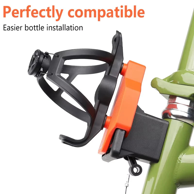 Pig-Nose Bike Water Bottle Cage Adapter for Folding Bikes Bottle Cage Adapter Nixie