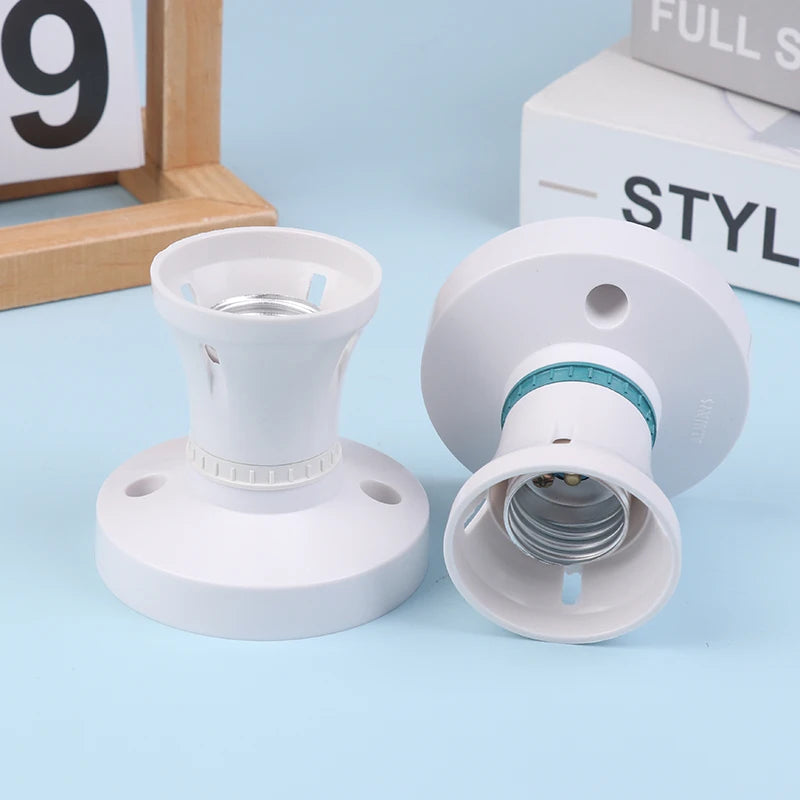 E27 Screw Ceiling Lamp Holder – Heat-Resistant LED Socket