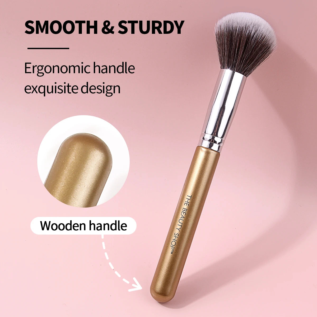 Multi-Purpose Makeup Brush – Blush, Highlight & Contour Makeup Brush Nixie Default Title