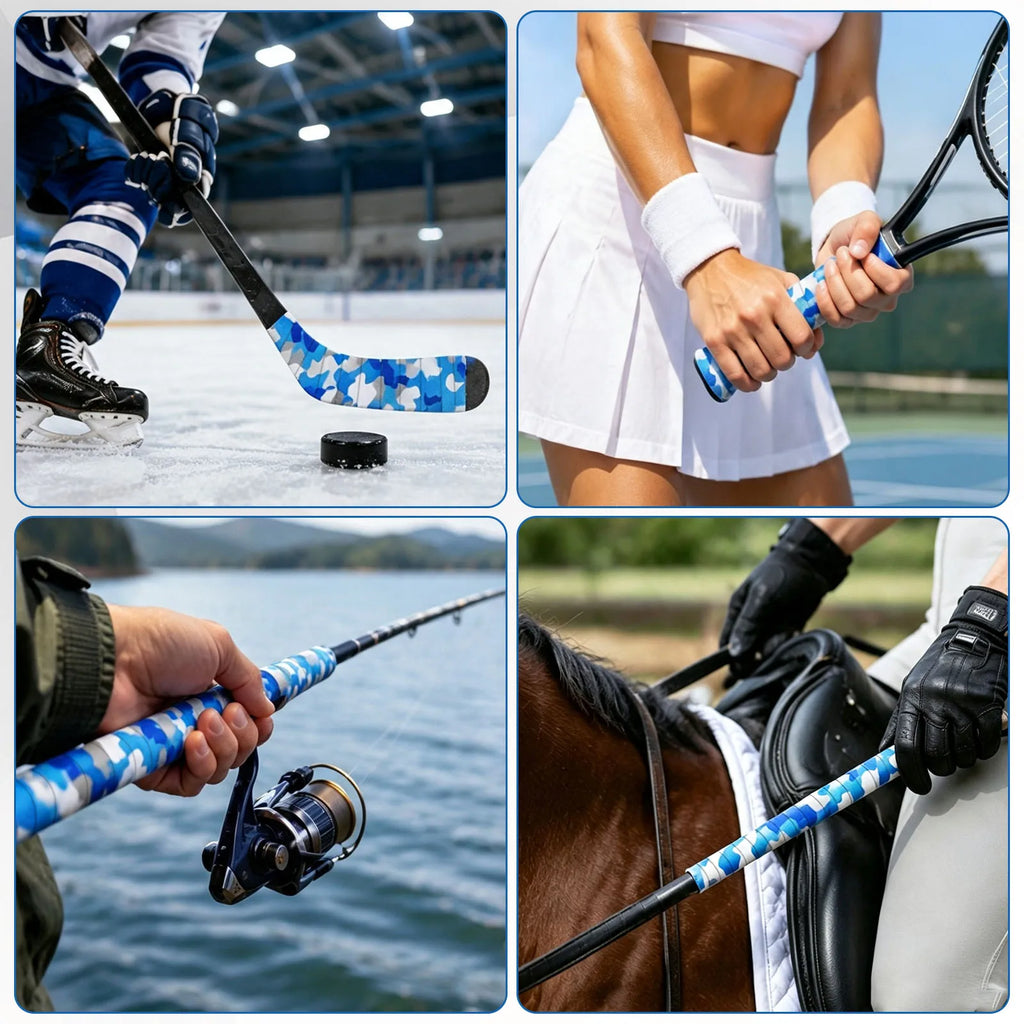 Hockey Stick Grip Tape Roll – Anti-Slip Self-Adhesive Sport Tape Hockey Grip Tape Nixie