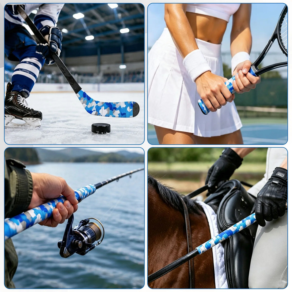 Hockey Stick Grip Tape Roll – Anti-Slip Self-Adhesive Sport Tape Hockey Grip Tape Nixie