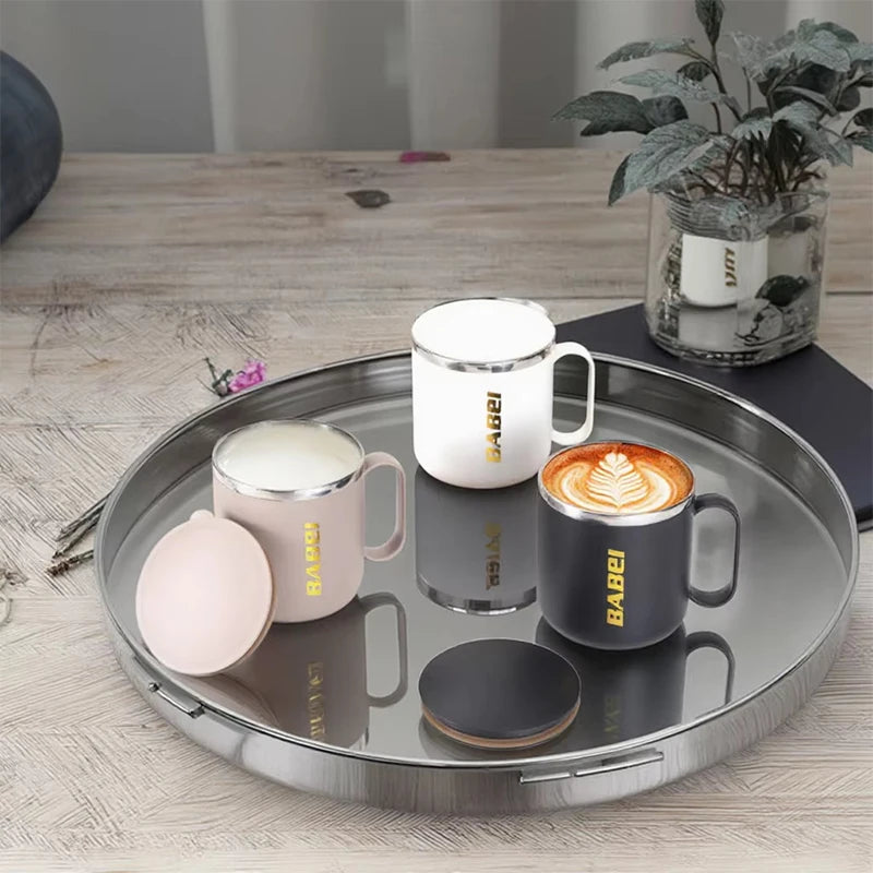400ml Double-Wall Stainless Steel Vacuum Insulated Thermal Mug Thermal Travel Mug Nixie