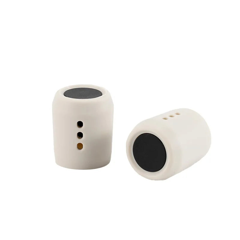 Silicone Bike Handlebar End Plugs – Multi-Color Bar Caps Handlebar End Plugs Nixie Pearl White