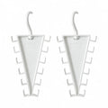 12-Hook Rotatable V-Shape Closet Hanger Organizer Closet Hanger Organizer Nixie 2PCS