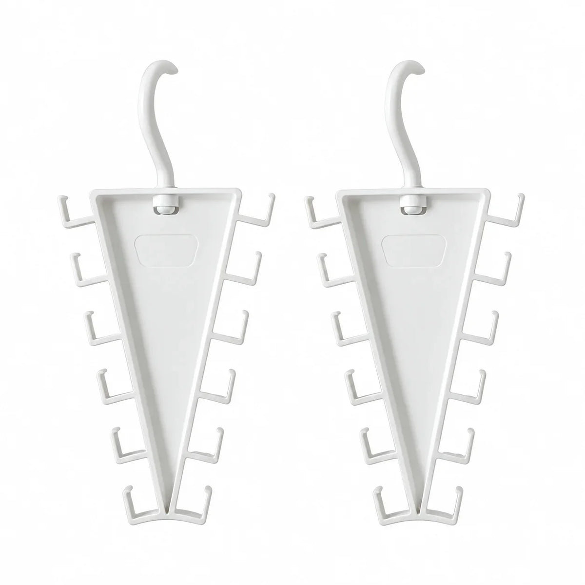 12-Hook Rotatable V-Shape Closet Hanger Organizer Closet Hanger Organizer Nixie 2PCS