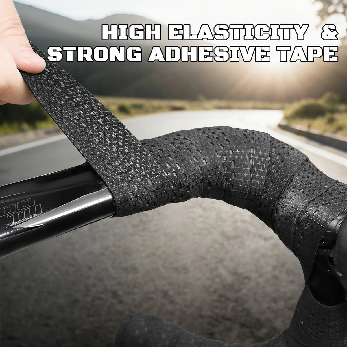 BUCKLOS Silicone EVA Bike Handlebar Tape – Non-Slip Cycling Bike Handlebar Tape Nixie