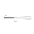 Stainless Steel Ball Whisk Set 10" & 12" – Manual Egg Beater Kitchen Whisk Set Nixie 12 inches