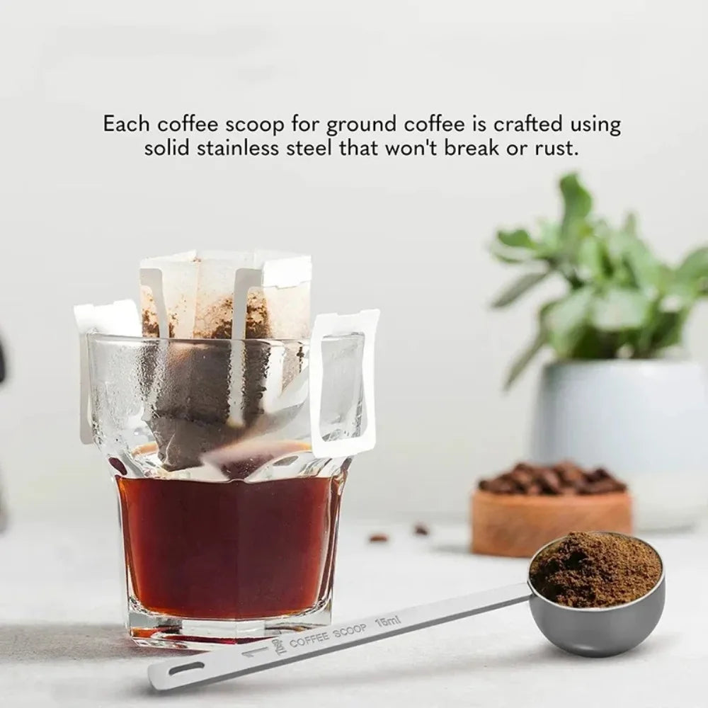 Stainless Steel Coffee Measuring Scoop Tablespoon | Nixie Coffee Measuring Scoop Nixie