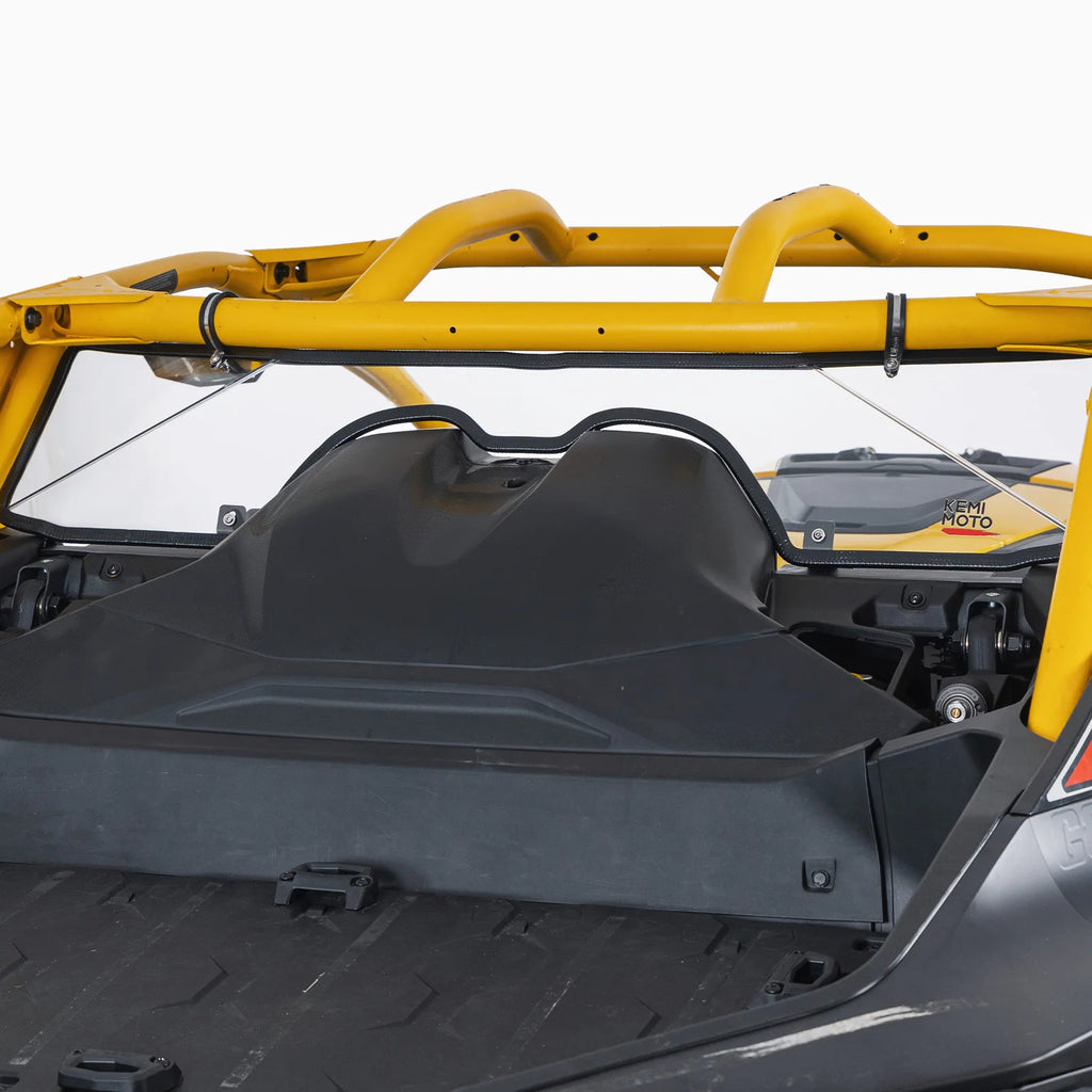 Clear PC Rear Windshield for Can-Am Maverick R 999T DCT 2024-25 UTV Rear Windshield Nixie Default Title