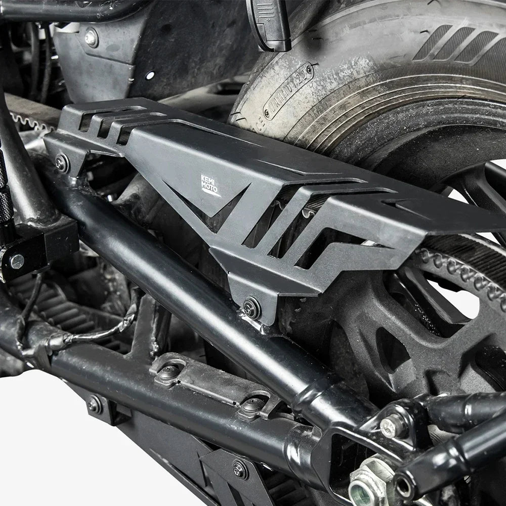 Aluminium Belt Guard Cover for Sportster S RH1250 2021-2024 Motorcycle Belt Guard Nixie