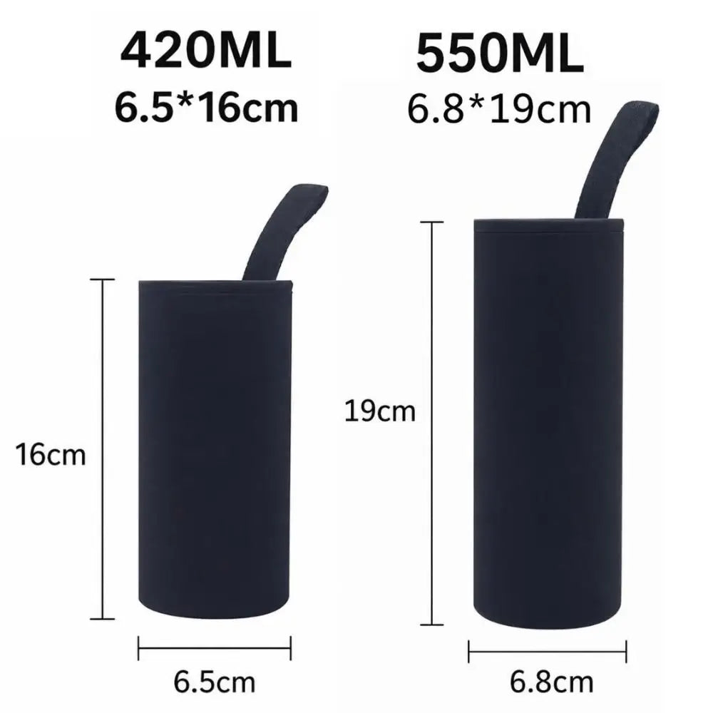 Neoprene Water Bottle Sleeve with Handle – 420/550ml Bottle Sleeve Nixie